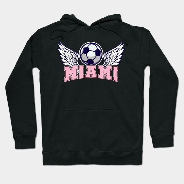 Miami Soccer Hoodie by JayD World